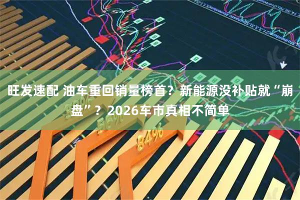 旺发速配 油车重回销量榜首？新能源没补贴就“崩盘”？2026车市真相不简单
