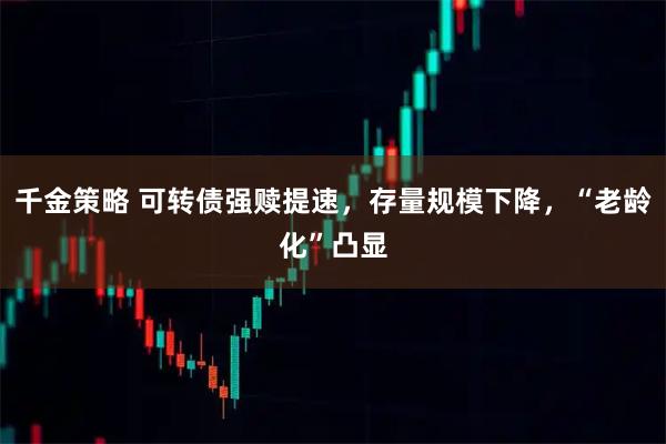 千金策略 可转债强赎提速,存量规模下降,“老龄化”凸显
